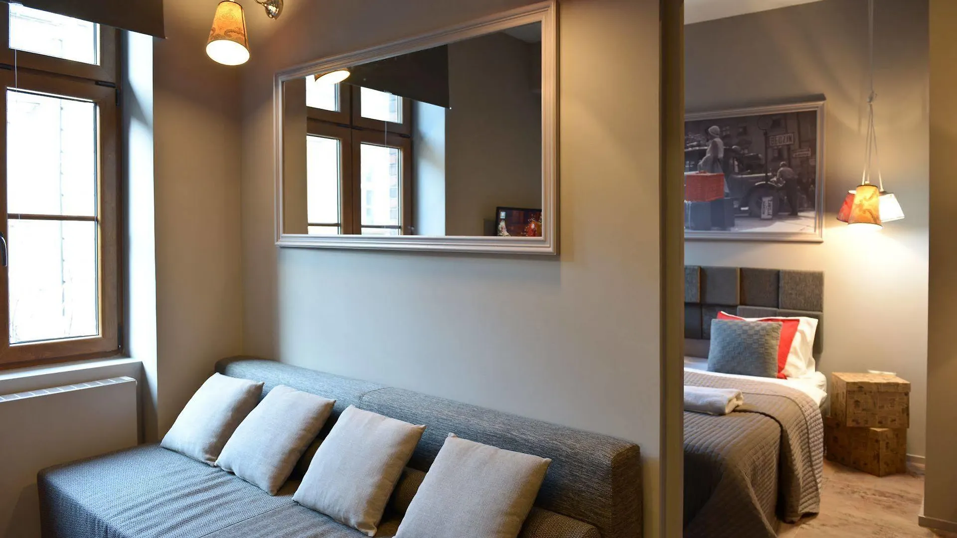 La Gioia Grey Stylish Apartments Krakow